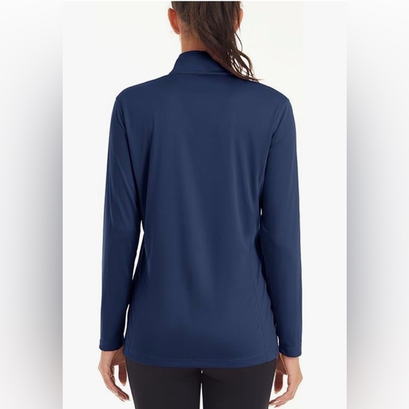NWT- NAVY BLUE 1/4Zip Athletic Pull Over
W/T sun protection & lightweight - Picture 5 of 6